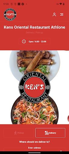 Android application Kens Oriental Restaurant screenshort