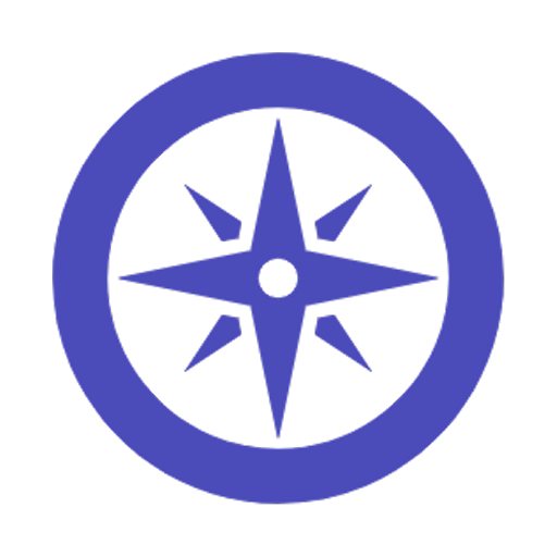 Compass / coordinates altitude logo