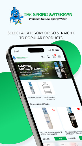 Android application The Spring Waterman screenshort