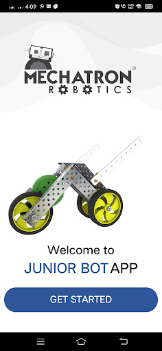 Android application Junior_BOT_App screenshort