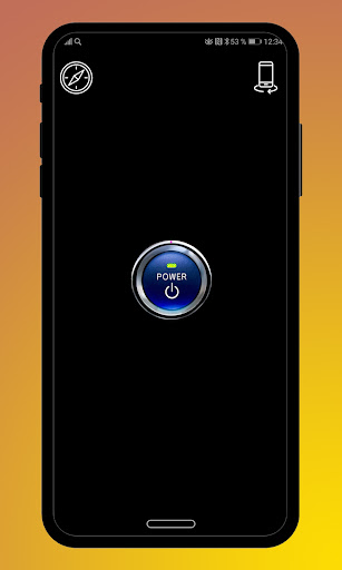 Android application Powerful LED flashlight screenshort