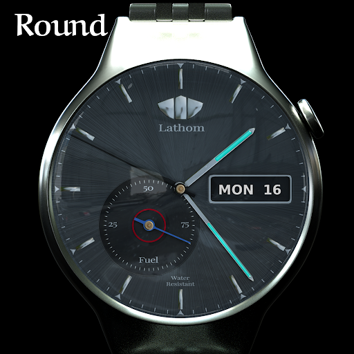Android application Lathom Nova Grey Android Wear screenshort