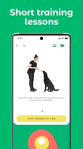 Dog training app best sale