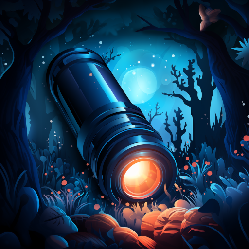 Blinking flashlight discount
