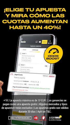 bwin Apuestas Deportivas Screen 2