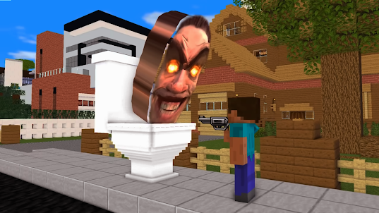 Toilet monster skibidi's MCPE