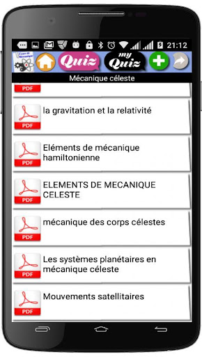 Cours de Mécanique Screen 2