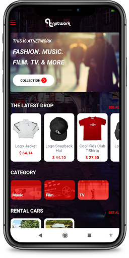 Android application AT Network screenshort
