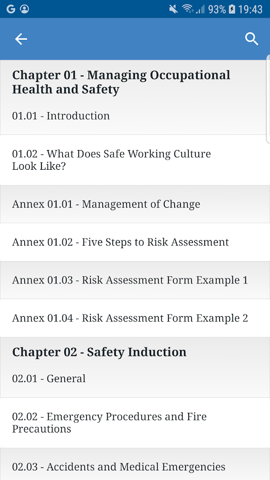 #2. Code of Safe Working Practices (Android) Podle: Mob-Apps