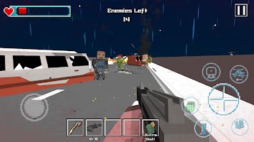 screenshot of Blocky Player Battleground