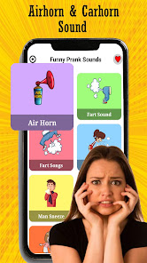Screenshot 1 Haircut Prank : Airhorn & Fart android