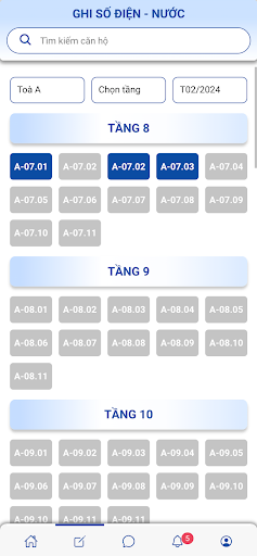 Quản lý chung cư ISC Screen 3