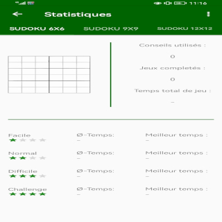 Android application Sudoku screenshort