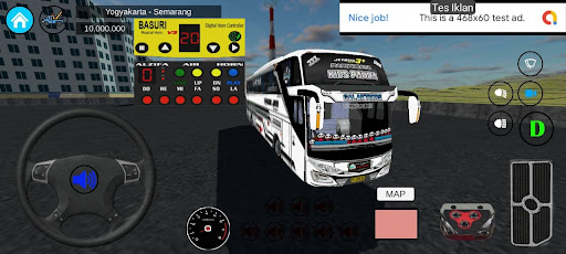 Android application Game Bus Telolet Basuri screenshort