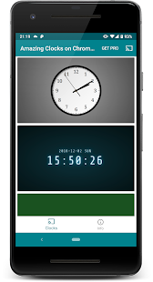 Time on Chromecast | 🕒 Uhr au Screenshot