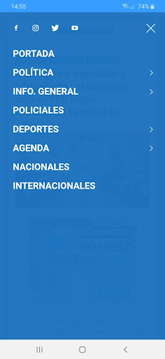 Diario Primera Linea Screen 3