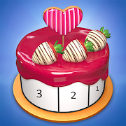 Cake Coloring 3D - Paint by Number