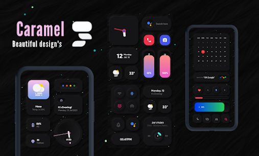 Caramel Kwgt Apk 5.1 [PAID] Download Latest 2