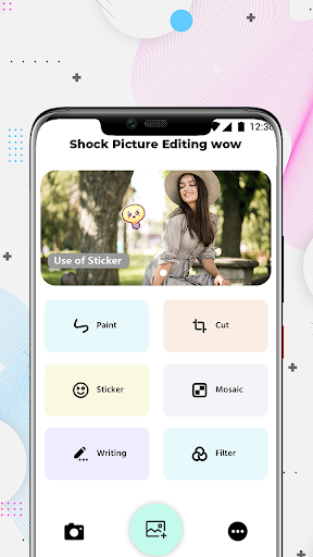Android application Shock Picture Editing wow screenshort