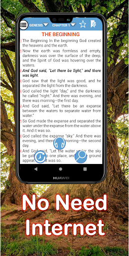 Android application Holy Bible (NIV) 1984 screenshort