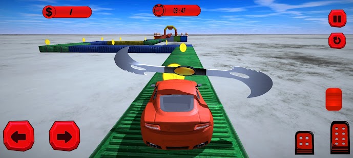 Crazy Car Imposible Stunts Screenshot