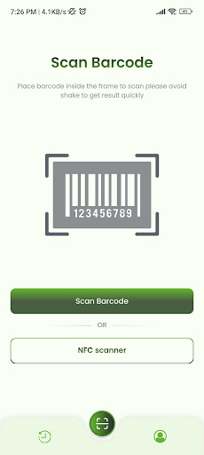 Safe-Scan Screen 3