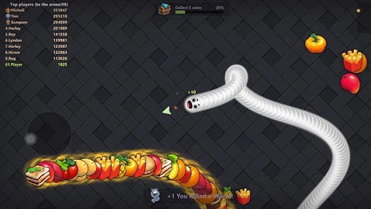 Snake Lite APK Download for Android (Worm Snake Game) 3
