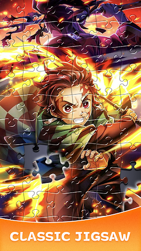 Android application JigsawCraft: Anime Wallpaper screenshort