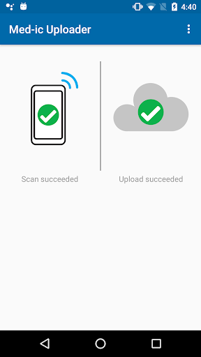Med-ic Uploader Screen 3