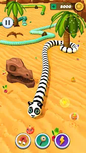 Hungry Snake 3D - Worm Games