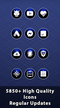 Glossy Blue Icon Packのおすすめ画像4
