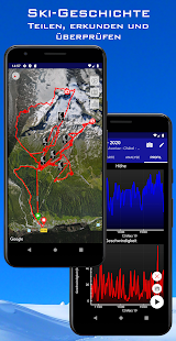 Ski Tracks Bildschirmfoto