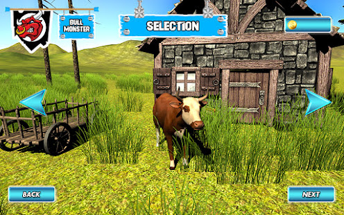 wild angry bull attack simulator 1.1 APK screenshots 3