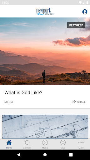 Android application Newport Church PA screenshort