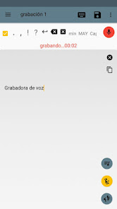 Screenshot 5 Voz Texto - Texto Voz PDF android