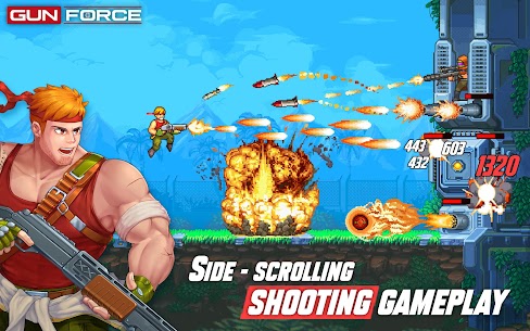 Gun Force MOD APK :Action Shooting (Attack Multiplier/God Mode) 9