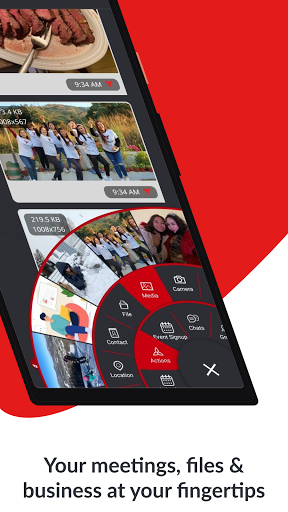 Android application NINJA Workspace screenshort
