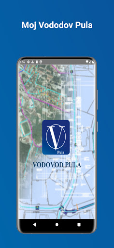 Android application Moj Vodovod Pula screenshort