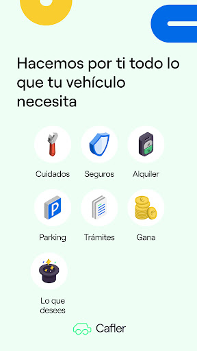 Android application Cafler screenshort