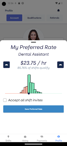 Toothio Pro - Dental Jobs App Screen 2
