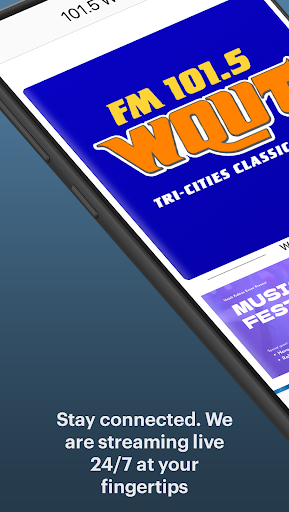 Android application 101.5 WQUT screenshort