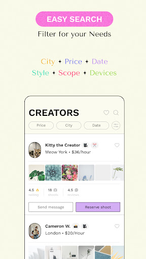 Lumos - get photos and videos Screen 2