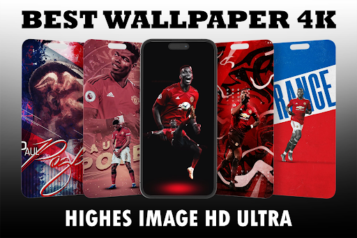 Paul Pogba Wallpaper HD 4K