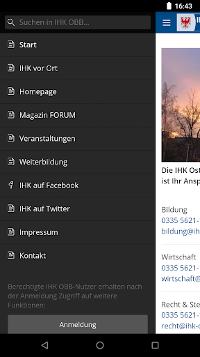 IHK Ostbrandenburg Screen 2