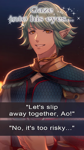 Screenshot of Isekai: Warrior's Kiss - Otome