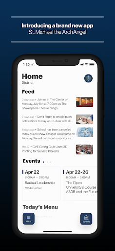 Android application SMA Catholic screenshort