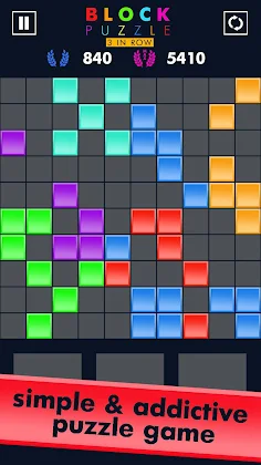 Block Puzzle Match 3 Game - Screenshot 1