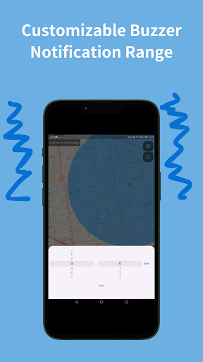 GPS Alarm Screen 3