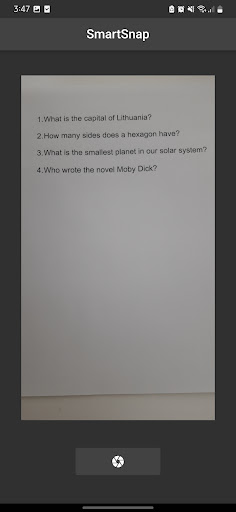 Android application PicSolve screenshort