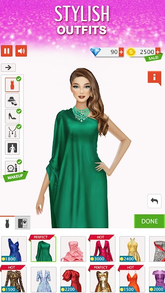 Fashion Stylist: Dress Up Game 10.7 APK + Mod (Free purchase / Free shopping) for Android